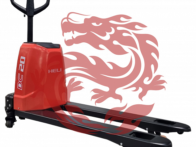 Транспортировщик паллет с литий-железо фосфатной АКБ HELI CBD20C-Li4